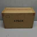 Acrylic Makeup Organizer with 19 Drawers, 4 Pack Clear Storage Drawers, Bathroom Makeup Organizer for Palettes, Cosmetic, and Beauty Supplies,Ideal for Vanity, Cabinet,Desk Organization