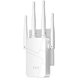 2025 WiFi Extender, 15888 sq.ft Internet Extender WiFi Booster, Long Range Wireless Repeater Signal Amplifier for Home, Mesh Wi-Fi 99% Faster | Broader Than Ever, Support 55+ Devices, 1-Tap Setup