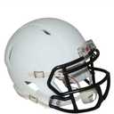 Matte White with Black Mask Blank Riddell Revolution Speed Mini Football Helmet (Decorative Mini Helmet - NOT Wearable - Does NOT FIT Any Human Head)
