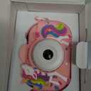 Kids Camera Digital Camera for Age 3-8, 1080P Toddler Camera for Kid with 32GB SD Card, Toddler Girls Toys Age 6-9, Christmas Birthday Gifts for Children, Pale Pink