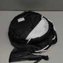 Pawaboo Small Animals Playpen, Waterproof Small Pet Cage Tent with Zippered Cover, Portable Outdoor Yard Fence with 3 Metal Rod for Kitten/Puppy/Guinea Pig/Rabbits/Hamster/Chinchillas, Black