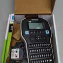 DYMO LabelManager 160 Portable Label Maker Bundle, Easy-to-Use, One-Touch Smart Keys, QWERTY Keyboard, Large Display, For Home & Office Organization, Includes 3 D1 label cassettes (Machine + 3 Tapes)
