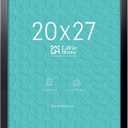 LaVie Home 20x27 Picture Frame Black, Puzzles Frame for Wall Decoration, Classic Black Minimalist Style Suitable for Decorating Houses, Offices, Hotels, Puzzles Posters Photos or Artwork, 1 Pack