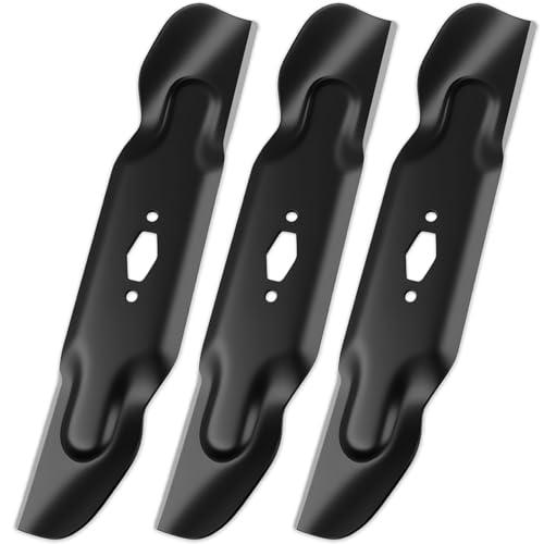 HQPASFY 742P05094 High Lift Blades Compatible with Cub Cadet Enduro XT1-LT50 Ultima ZT1-50 ZT2-50 with 50'' Deck, 490-110-C193 Lawn Mower Blades Replace for Troy Bilt/Craftsman CMXGZAM110193, 3 Pack