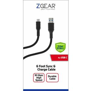 ZGear 6 Foot Sync Charge Cable For USB-C