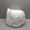 7 Pieces White Comforter Queen Set- Utral Soft Microfiber Bedding Set, Thick Duvet Insert Bed in a Bag Without Rustling Noise for All Season, 88"x88"