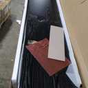 Henn&Hart Fluted TV Stand for TVs up to 85" with 2 Open-Concept Ribbed Storage Cabinets for Living Room, Family Room, or Office, Black