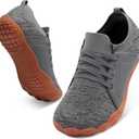 relxfeet Women's Barefoot Trail Running Shoes Wide Toe Box Zero Drop Minimalist Shoes Lightweight Breathable for Walking Gym Hiking