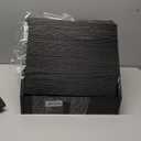 3 Tier Wood Shelf, Cabinet for Home Decor, Black Organizer