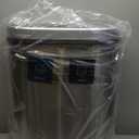 Ninestars DZT-70-R3 Motion Sensor Trash Can, Extra Large, Silver, Non Stick