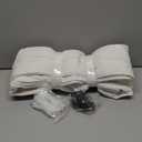 Linen Sheer Pleated Curtains 84 Inches Long 100 Inch Wide Patio Sliding Door Curtains Light Filtering Semi Sheer Pinch Pleat Drapes Cream Ivory Boho Extra Wide 100 x 84 Drapes for Living Dining Room (Natural)