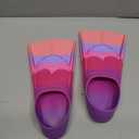 Kids Swim Fins,Short Youth Fins Swimming Flippers,Swim Training Fins for Lap Swimming,for Children Girls Boys Beginners Size: S [US Kids 2-3.5]