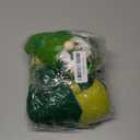 Skylety 4 Pcs St Patricks Day Decorations Plush Gnomes Set, Green Shamrock Trefoil Hat Scandinavian Gnome Dwarf Figurines, St Pattys Home Decor Accessories for Table Tiered Tray Mantel Shelf