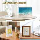 Plate Holder Easel Display Stand - 6 inch Metal Plate Stands for Display - Tabletop Picture Stand - Gold Iron Easels for Display Pictures | Photo Frames | Book | Decorative Plates | Plaque - 4 Pack