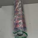 WERNNSAI Kitchen Rugs - 2 Piece Kitchen Mats Set Non-Slip Kitchen Backing Area Rugs (Xmas-Red Plaid)