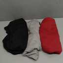 Neleus Men's 3 Pack Dry Fit Athletic Sleeveless Muscle Tank, 5031, Black, Grey, Red, 3XL