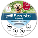 Seresto Large Dog Vet-Recommended Flea & Tick Treatment & Prevention Collar for Dogs Over 18 lbs. | 8 Months Protection