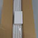 SIMEWIN Curtain Rods No Drilling for Windows 30 to 60 Inches, 5/8 Inch Diameter No Drill Small Curtain Rod Set with 3M Adhesive Brackets, White