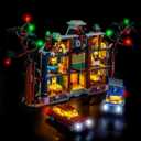 LocoLee Light kit Compatible with Lego Stranger Things The Creel House 11370 - No Model Only Lights, LED Lighting Accessories Compatible with Lego 11370 Creel House (Standard Version)