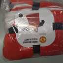 Manchester United Oversized Wearable Fleece Blanket, Super Warm and Cosy Premium Sherpa Lined, Manchester United Design