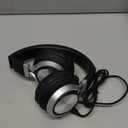 USB C Headphones with Mic and Volume Control, Over Ear Stereo Headsets for iPhone 15 16 Pro, Wired Foldable Headphones for Smartphones Chromebook Laptop Tablets Travel(Black/Gray)