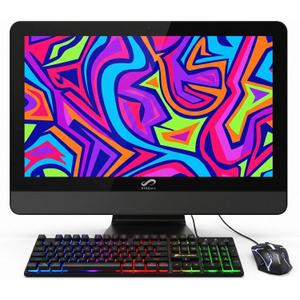 STGSivir All in One Computer PC,22" FHD Display,Core i5,16G RAM,512G SSD
All in One Desktop Computer,WiFi,BT 5.0,RGB Keyboard,Mouse,Webcam,HDMI,Win11 Home,Silver AIO for Home,Office