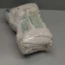 jinchan Belrose Lined Linen Blend Curtains Boho Floral Curtains for Bedroom 96 Inch Length Ivory Embroidered Drapes Rod Pocket Farmhouse Flower Drapes for Living Room Window Treatments Set 2 Panels