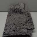 MudGuard Mat Dog Door Mat for Muddy Paws, Super Absorbent Microfiber, Non-Slip Indoor Mat, Quick Dry Chenille Mud Mat for Dogs & Entryway, Washable, Grey 36" x 60"