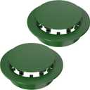 Pop Up Drainage Emitter for 3 & 4 Sewer and Drain Fittings,Dual-Rod Downspout Cover, Outdoor Drain Cover for Yard Outlet, Channel Drains & Catch Basins