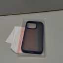 TORRAS Shockproof for iPhone 15 Pro Case 6.1", 12FT Military Grade Drop Tested, Anti-Fingerprint Anti-Scratch Semi-Clear Back with Silicone Slim Thin Protective Phone Case for iPhone 15 Pro, Blue