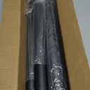 Black Closet Rod,17 to 75 Inches Adjustable Closet Rods for Hanging Clothes 1.3 Inch Diameter Heavy Duty Metal Closet Hanging Rod Closet Bar for Wardrobes,Closet, Bathroom, Windows