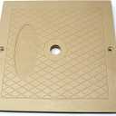 10 Inch Swimming Pool Skimmer Lid Cover Replacement Part Compatible For Hayward SPX1082E SP082 1083 1084 1085 SP1086 Models For Above Ground Inground Pool Debris Protection(2 PACK)