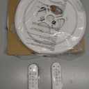 2 Pack Smart RGB LED Ceiling Light with Remote, 12" WiFi Flush Mount Ceiling Light Works with Alexa & Google Home, 24W=2400LM Dimmable, DIY Colors & 2700K-6500K, for Bedroom Living Room