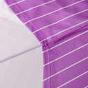 MESOSPERO Blank Jersey Plain Hipster Hip Hop for Men Button-Down Baseball Jersey Short Sleeve Shirt (Purple, S)