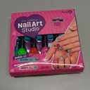 Nail Art Studio for Girls - Birthday Gift - Nail Polish Kit for Kids Ages 7-12 Years Old - Girl Gifts Ideas - Gift Set - Girly Stuff - Polish, Pens, Glitter, Stickers, Gems, Filer - 8 9 10 11 12 Year