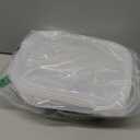 6 Pack Large Stainless Steel Snack Containers with Lids, 4 Compartments Metal Bento Snack Boxes, Reusable Meal Prep Lunch Containers Food Storage Container for Home Travel