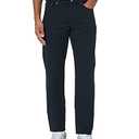 Amazon Essentials Men's Athletic-Fit 5-Pocket Stretch Twill Work Pants, Big & Tall, Black, 40W x 32L