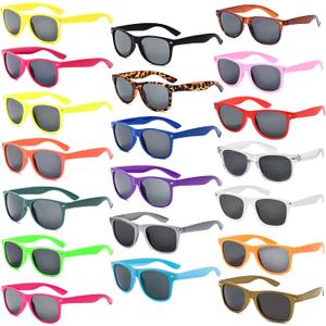 20 Pairs Bulk Sunglasses for Adult Retro 70s 90s Cheap Glasses (20Color) (M)
