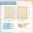 MECCANIXITY 2 Pack Wood Canvas Boards, 10x12 Inch Art Canvases Square Unfinished Wood Panel for Painting, Crafts, DIY Projects, Pouring Art