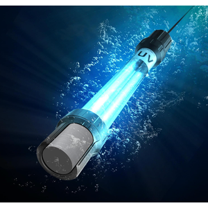 55W Aquarium UV Light for 500-5500 Gallon, UV Pond Water Clarifier for Koi Pond, Swimming Pool, Spa, Large Fish Tank, Cold Plunge