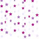 Patelai Glitter Star Garland Banner 2026 Party Decor 130 Feet Star Hanging Banner Twinkle Backdrop for Graduation Birthday Classroom Wedding Supplies(Purple,White)
