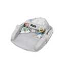 Bright Starts Learn-to-Sit 2-Position Floor Seat (Heather Gray) Sit Baby Up in This Adjustable Baby Activity Seat Appropriate for Ages 4-12 Months Includes Toys, Funfetti Neutral