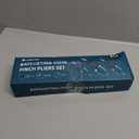 LIBRATON Hose Clamp Pliers, 3PCS Ratchet Hose Pliers, Hose Pinch Pliers Automotive, Hose Clamp Tool, Ratcheting Hose Pinch Off Pliers for Fuel, Flexible, Radiator Hose, with Storage Bag, 8" 10" 12"