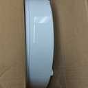 KOHLER 25876-0 Hyten 3" Height, Elevated Soft Close Round Toilet Seat, Contoured Seat with Grip-Tight Bumpers, Quick-Attach Hardware, White