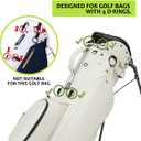 Golf Bag Straps Replacement Golf Adjustable Waterproof Star Golf Bag Backpack Straps Double Shoulder Golf Bag Carry Strap for Taylormade Callaway and More