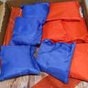 NZQXJXZ Portable Cornhole Board Set with 8 Bean Bags Corn Hole Toss Game Cornhole Games for Indoor and Outdoor Parties, Ideal for Kids, Adults, Camping Travel,Parties,Beach, Yard (3x2 ft)