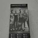 CHARMKING Compression Socks (2 Pairs) - 15-20 mmHg, Athletic Support for Running, Cycling, Travel - Boost Circulation and Performance