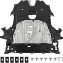 74110-TBA-A00 Engine Splash Guard Under Car Shield Cover Board, Lower Engine Splash Shield Guard Compatible with Honda Civic 2016-2021 Replaces 74110TBAA00 74110TBCA00 90674-TY2-A01