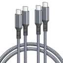 USB C to C Charging Cable for Apple iPhone 17/17 Pro Max/16 Pro/16e/15 Plus, Braided Long 10FT iPhone 17 Fast Charger Power Cord, Android Samsung Type C Charger Cord for Galaxy S26 S25 S24 A17 A16