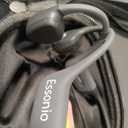 Premium Bone Conduction Headphones  Waterproof IP78, Open-Ear Bluetooth 5.4 with 32GB MP3, Noise-Canceling Mic, AI Voice Control, Luxury Titanium Build for Swimming, Running, and Gym (Black)